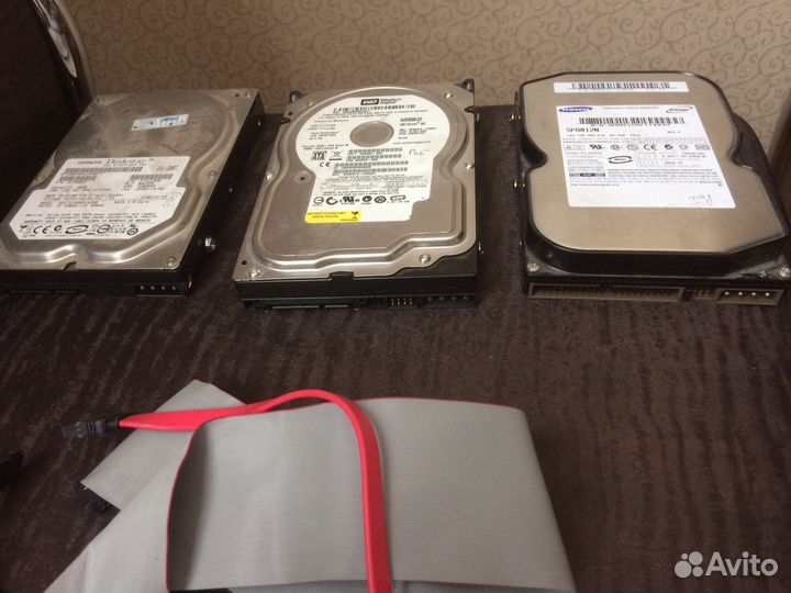 Жёсткий диск hitachi samsung WD SATA IDE 80 gb