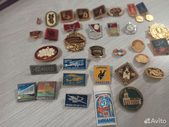 Значки СССР олимпиада 80