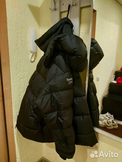 Пуховик Reebok monochrome