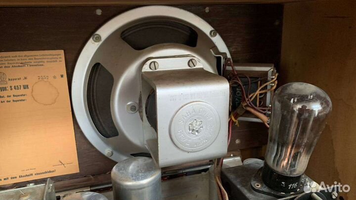 Ламповый радиоприёмник Saba S 457 WK