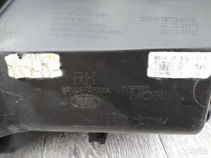 Фара kia sorento
