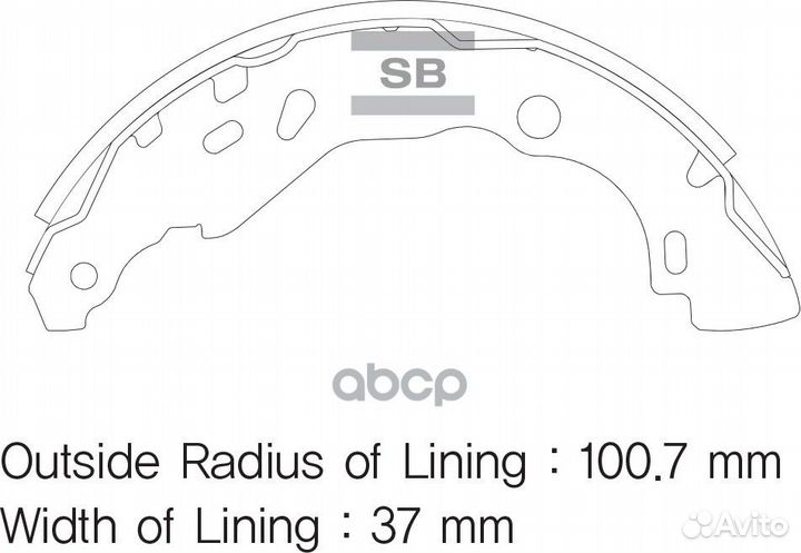 Колодки тормозные задние SA177 SA177 Sangsin brake