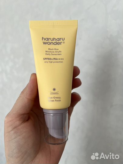 Солнцезащитный крем HaruHaru Wonder Black Rice