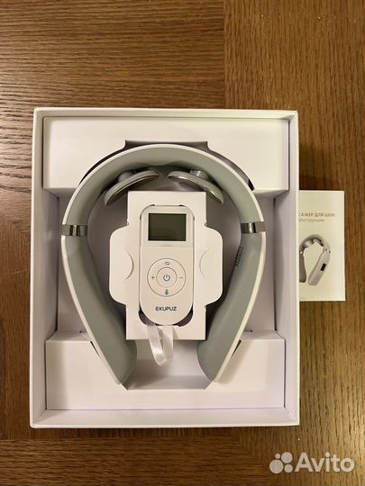 Вибромассажер импульсный для шеи Ekupuz