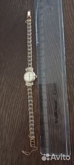 Золотые часы женские СССР