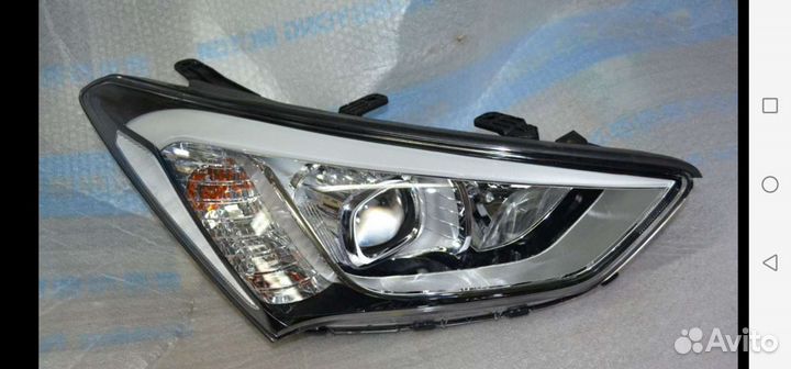 Фара на Hyundai Santa fe