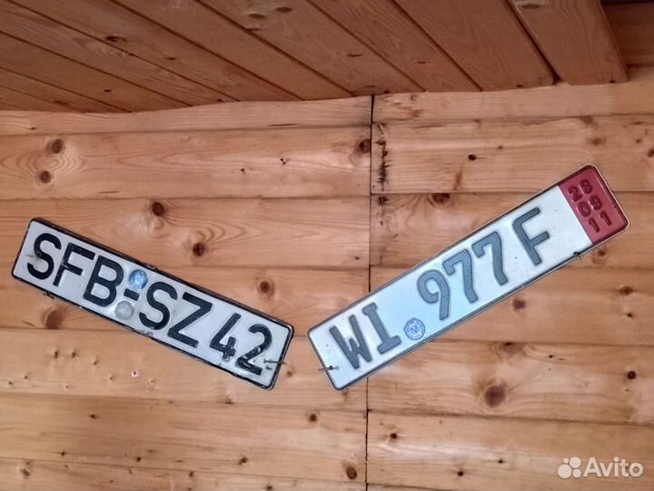 Сувенирные номера на автомобиль