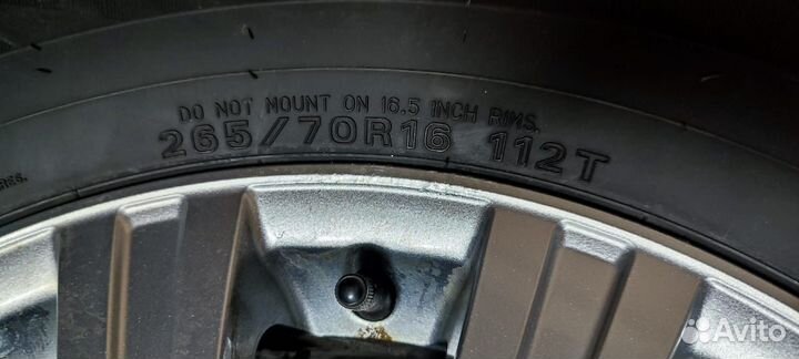 Колеса шины диски в сборе r17 265 70 r16