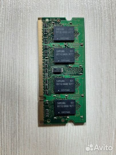 Оперативная память DDR2, DDR3 для ноутбука