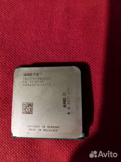 Процессоры amd fx 4170