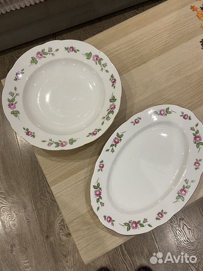 Фарфоровые блюда