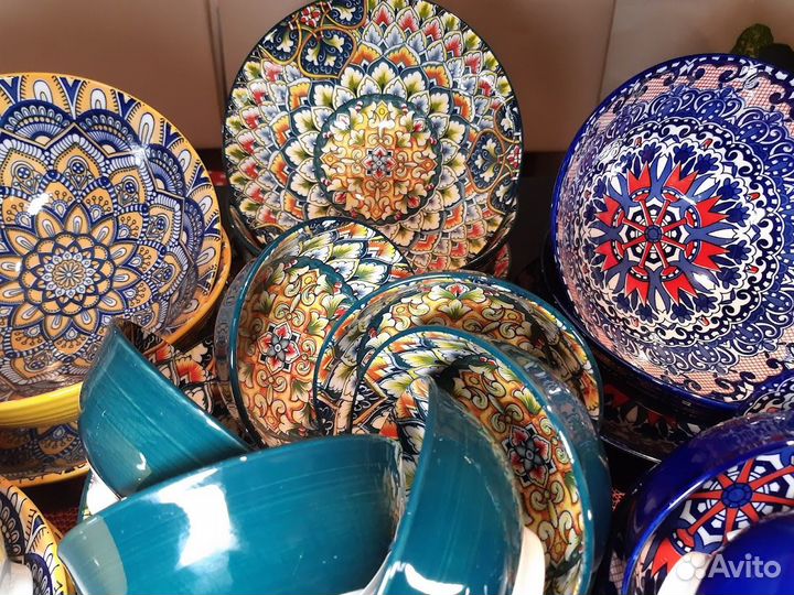 Тарелки и салатники коллекции Arabesque. Поштучно