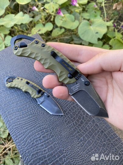 Нож складной Kershaw хаки