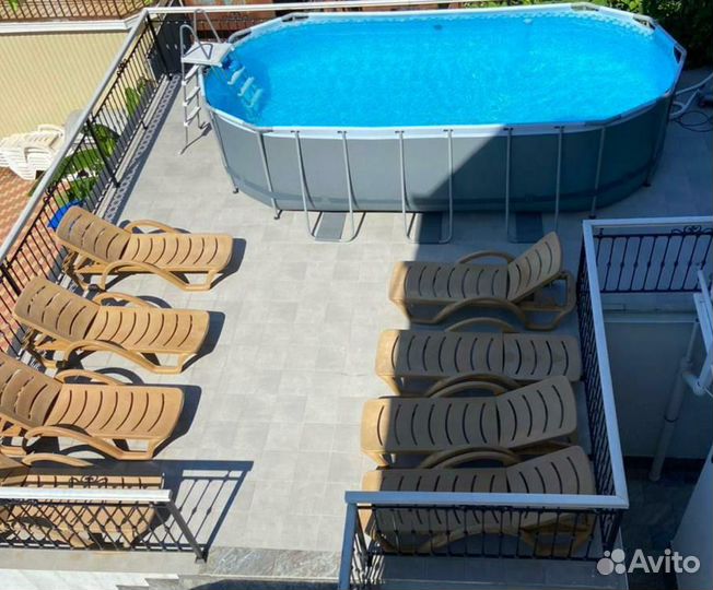 Каркасный бассейн бу