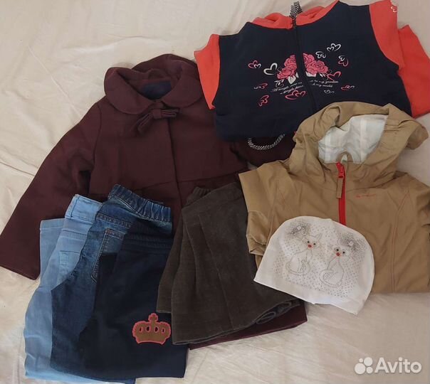 Вещи пакетом на девочку 110
