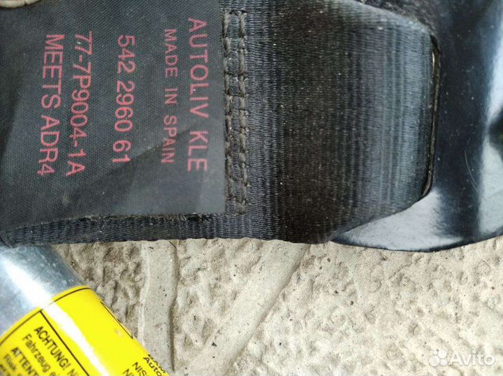 Ремень безопасности Ниссан примера Р11