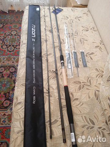 Фидер Daiwa N'Zon'Z',катушка Shimano Bull's eye