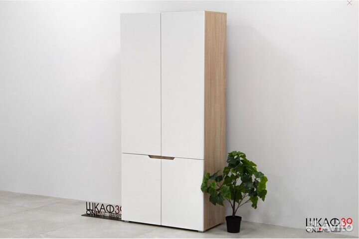 Шкаф, белый матовый