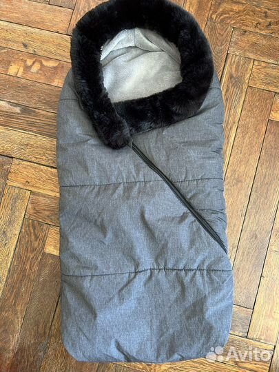 Конверт в коляску теплый