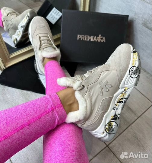 Бежевые premiata 36/37/38