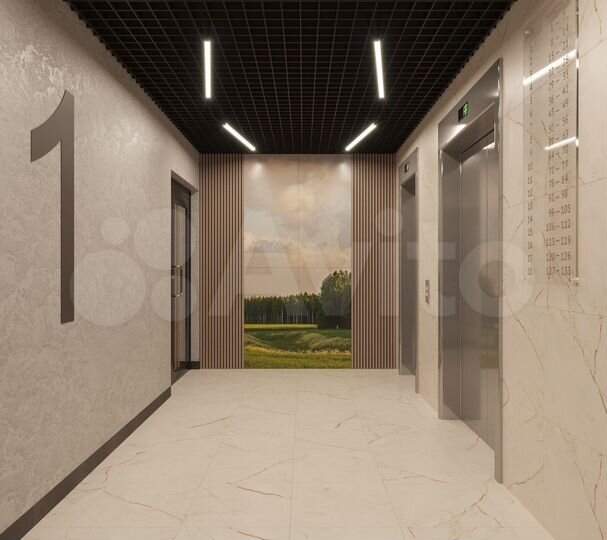 1-к. квартира, 35,3 м², 17/18 эт.