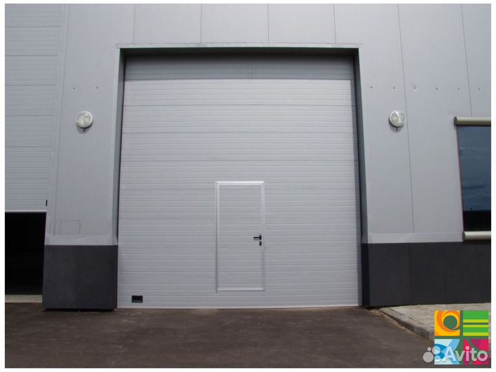 Гаражные ворота alutech