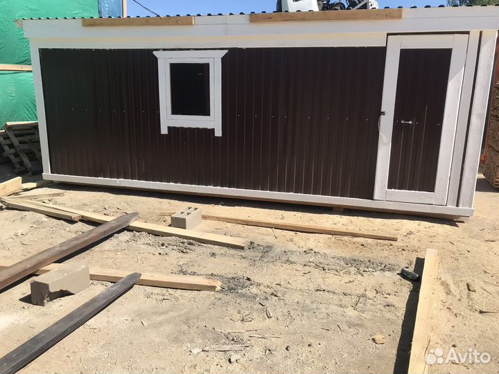 Бытовка теплая 6Х2.3м