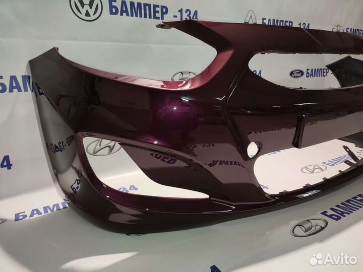 Бампер hyundai solaris 1 PXA (Рurple fantasia)