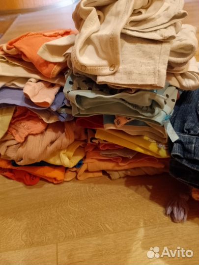 Детские вещи пакетом на девочку 80 86