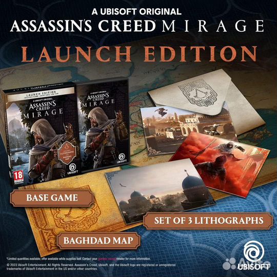 Assassin's Creed Mirage Launch Edition PS4 - PS5