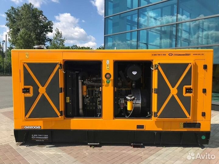 Дизельный генератор G220QS 170 кВт