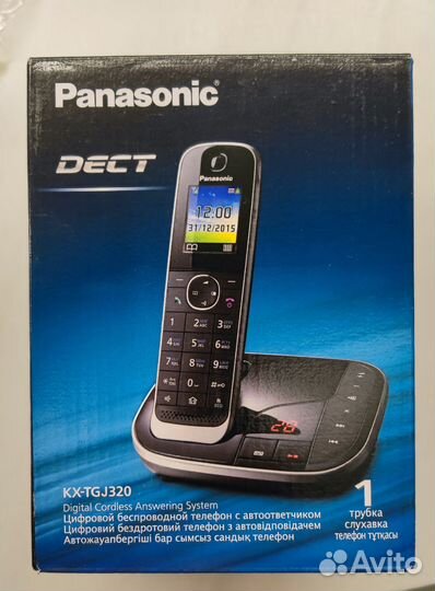 Телефон беспроводной (dect) Panasonic KX-TGJ320RUB