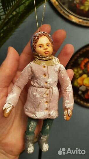 Ватная игрушка