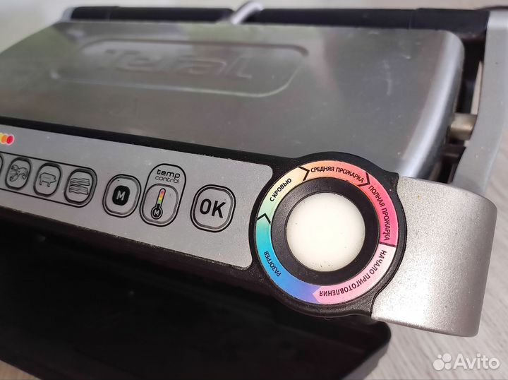 Гриль tefal optigrill xl