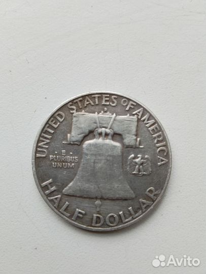 Монета серебро