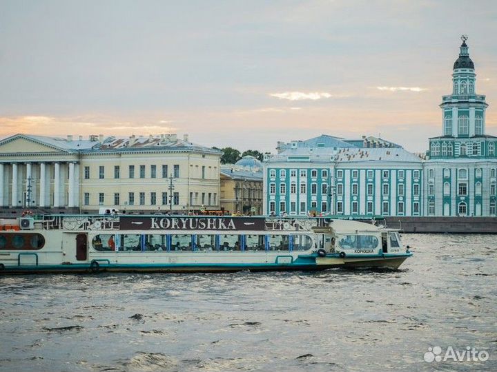 Ужин-круиз в Санкт-Петербурге на теплоходе