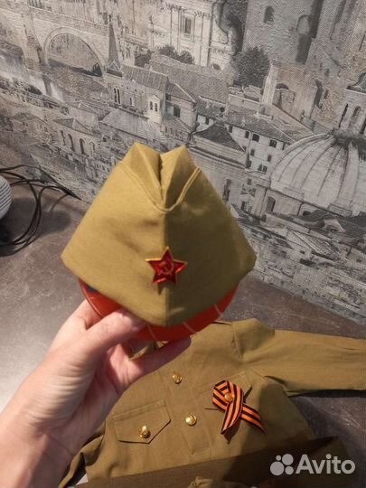 Пилотки солдатские детские, береты вдв