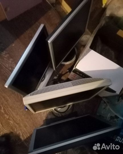 Мониторы и клавиатуры бу