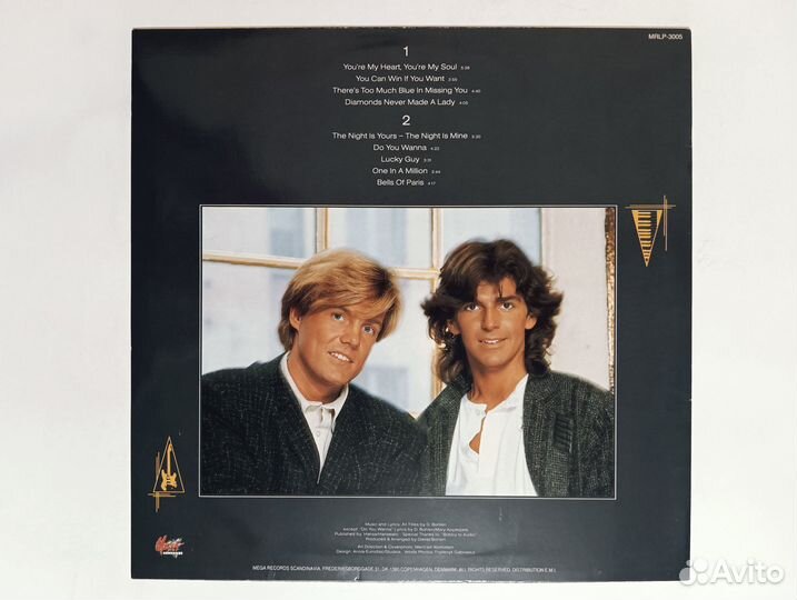 LP Modern Talking - The 1st Album NCB Mega 1985г