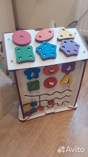 Бизиборд домик большой