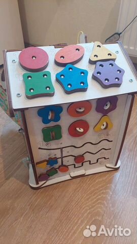 Бизиборд домик большой
