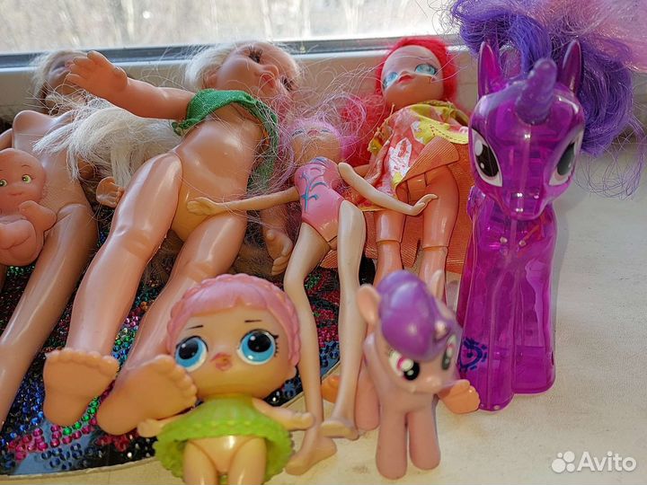 Куклы для девочек.Цена за все