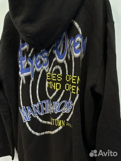 Martine Rose Hoodie In Black