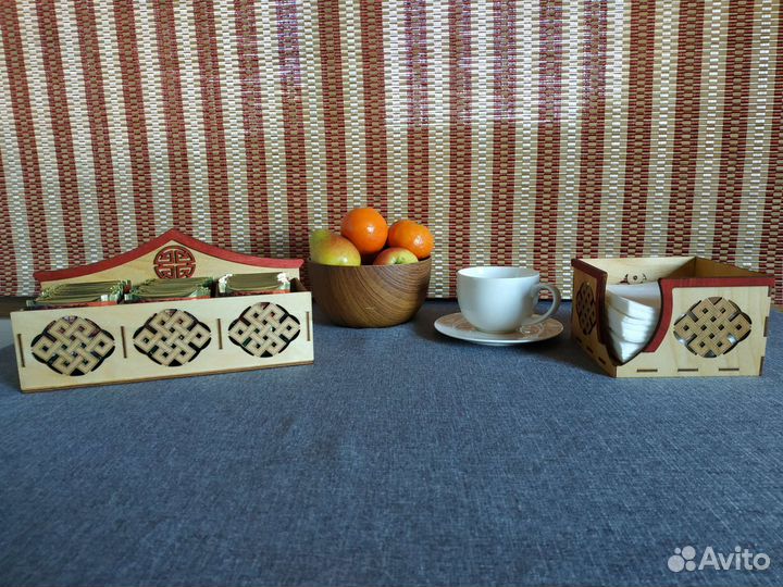 Салфетница из дерева