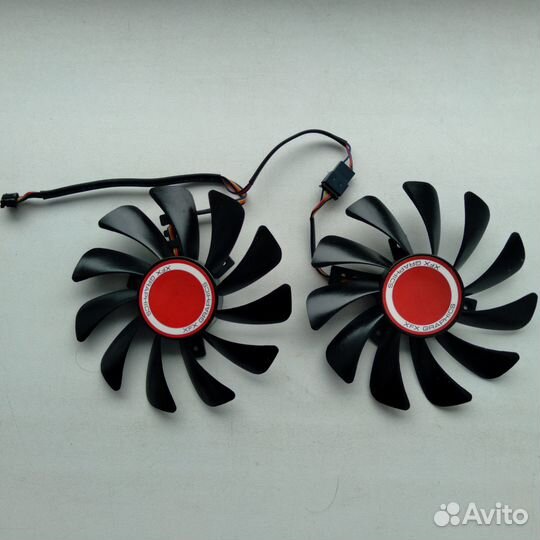 Вентиляторы для видеокарт RX 580,590 XFX 95мм