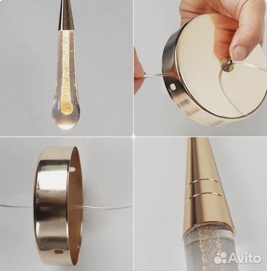 Подвесные потолочные (прикроватные) светильники