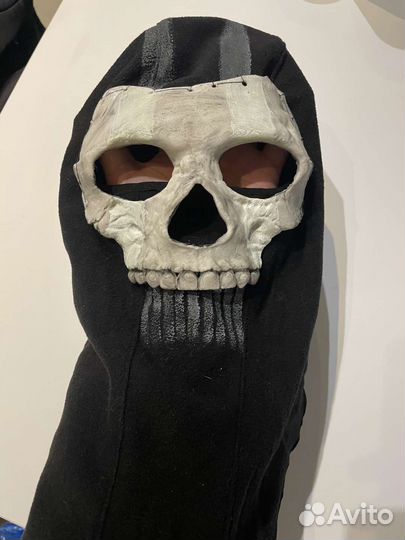 Маска и балаклава гоуста совсем новая