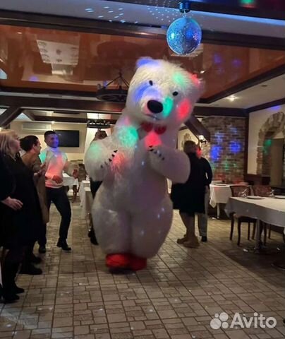 Белый Мишка поздравление