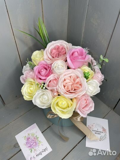 Букеты из мыла