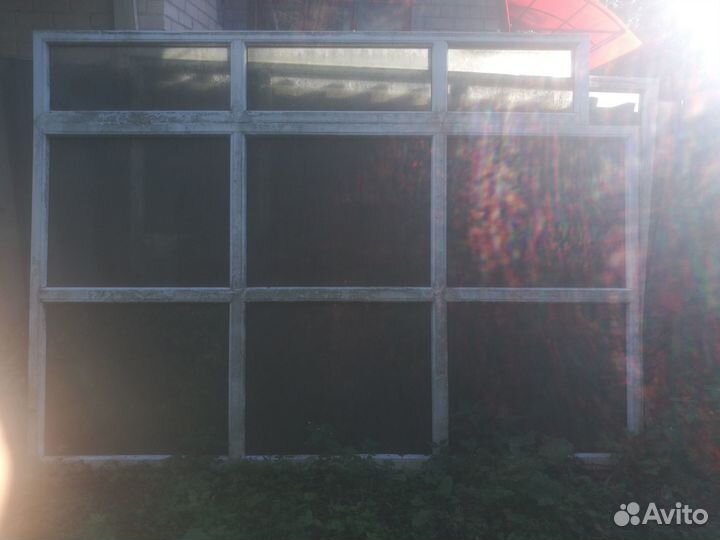 Окна пластиковые бу глухие